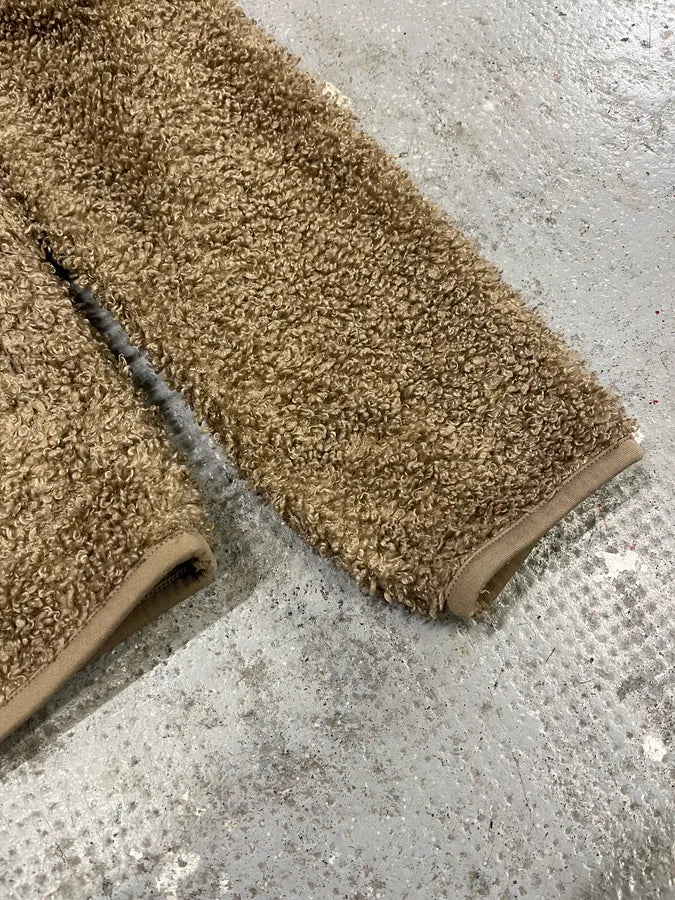 Marithé + François Girbaud Camel Fleece Cardigan (S/M) prmwXuH 4