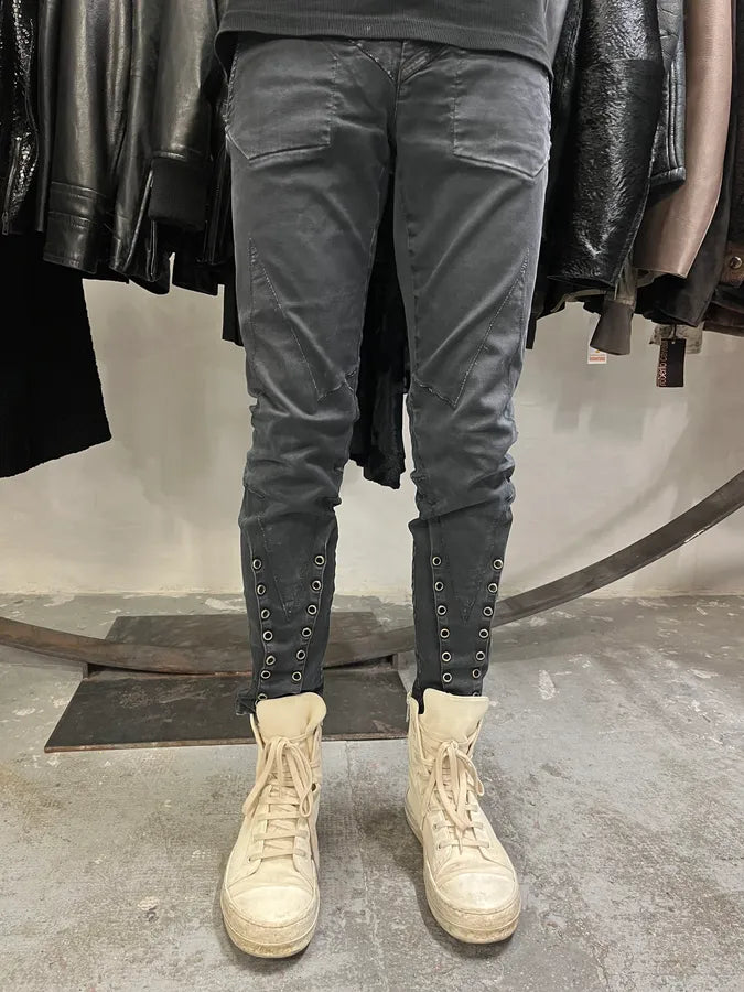 Marithé + François Girbaud Dark Eyeled Denim Jeans (S) AtLvuCB 1