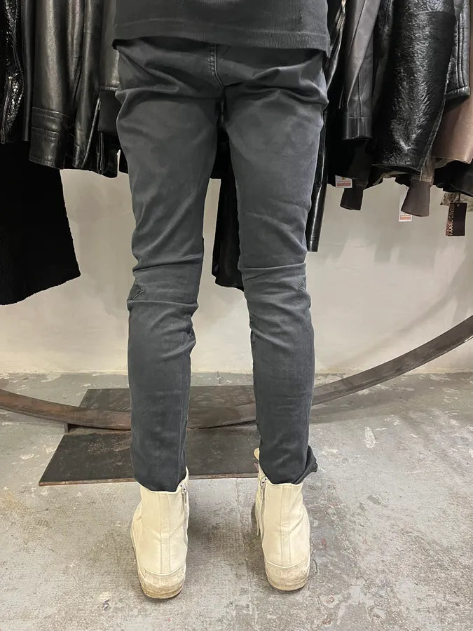 Marithé + François Girbaud Dark Eyeled Denim Jeans (S) AtLvuCB 3