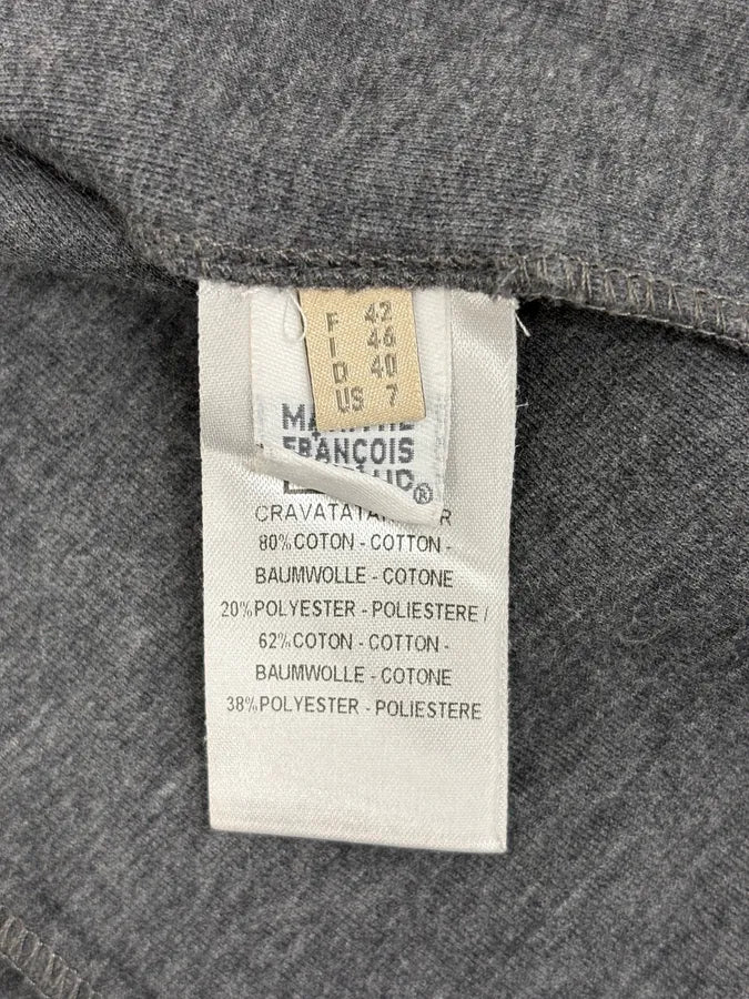2000s Marithé + François Girbaud Grey Asymmetrical Blazer Jacket TWOVwab 9