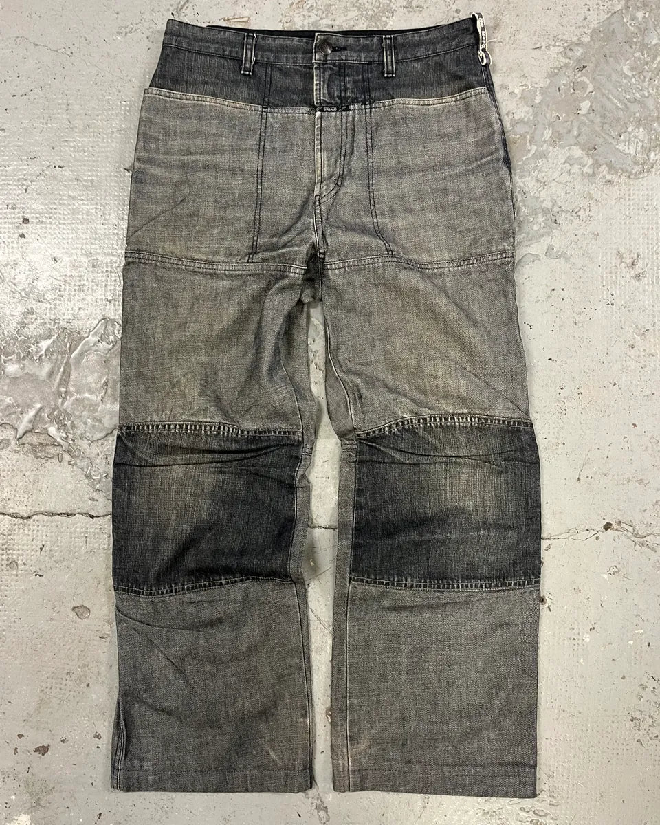 Marithé + François Girbaud Light Grey Denim Jeans (S/M) viNlAXN 0