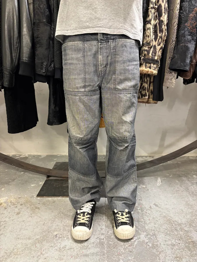 Marithé + François Girbaud Light Grey Denim Jeans (S/M) viNlAXN 1