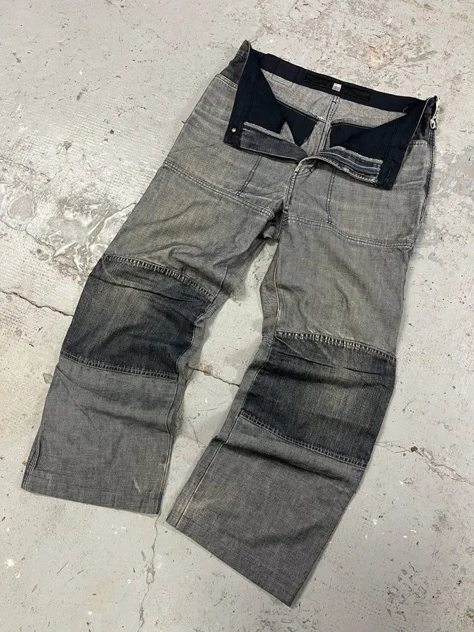 Marithé + François Girbaud Light Grey Denim Jeans (S/M) viNlAXN 5