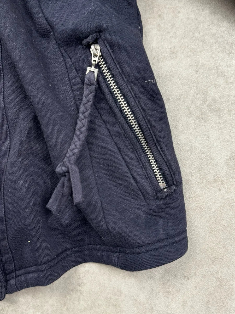 2000s Marithé + François Girbaud Navy Asymmetrical Jacket JxAmkMd 11