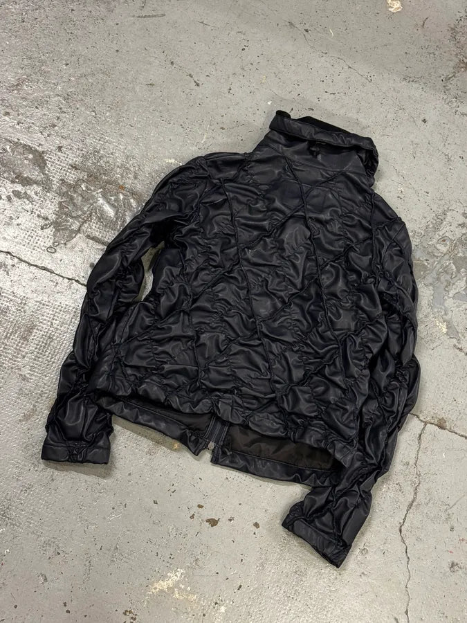 FW2000 Marithé + François Girbaud Structure Navy Jacket JqpZlXF 6