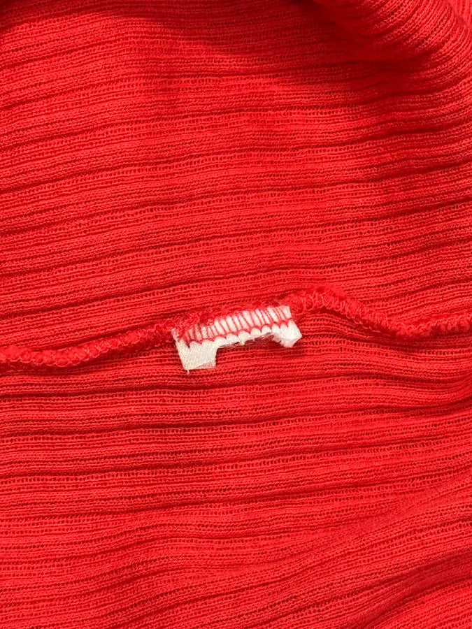 Marithé + François Girbaud Red Pleats Longsleeves btpJZnf 6