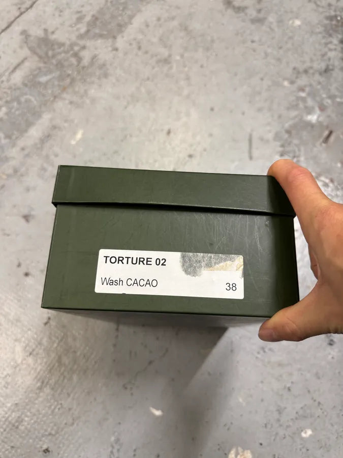 Marithé + François Girbaud Studded Wash Cacao Low Top Sneakers ktTAkpR 6