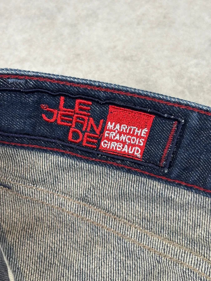 2000s Marithé + François Girbaud XEDGE Checkered Denim Jeans eKHmdbG 10