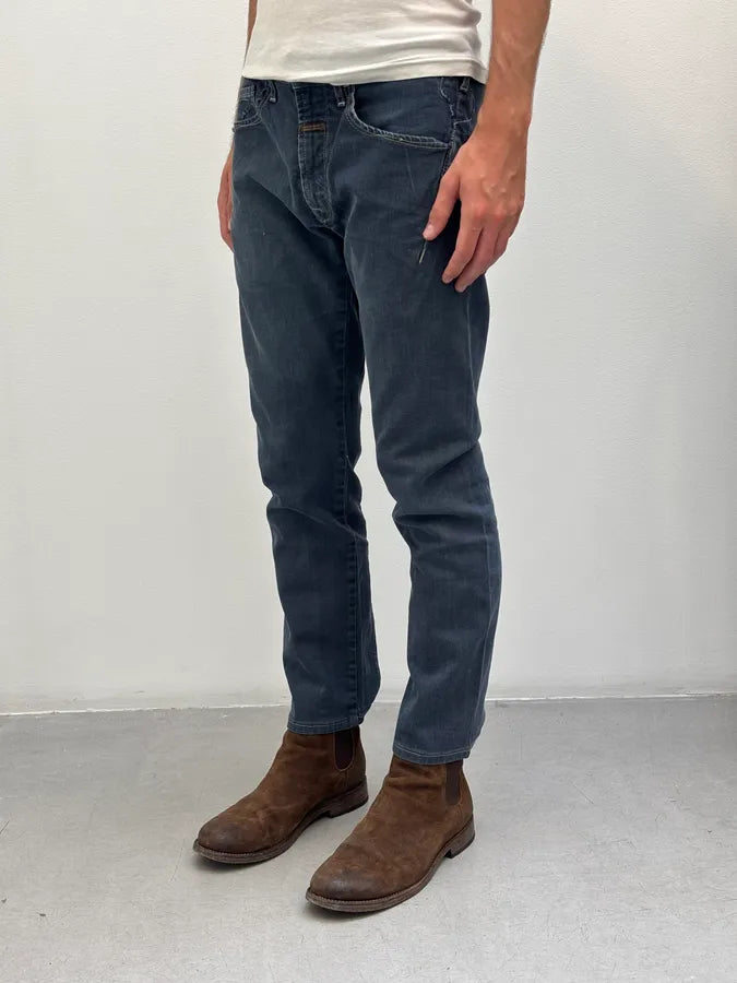 2000s Marithé + François Girbaud Navy Slim Jeans  iBPGnas 2