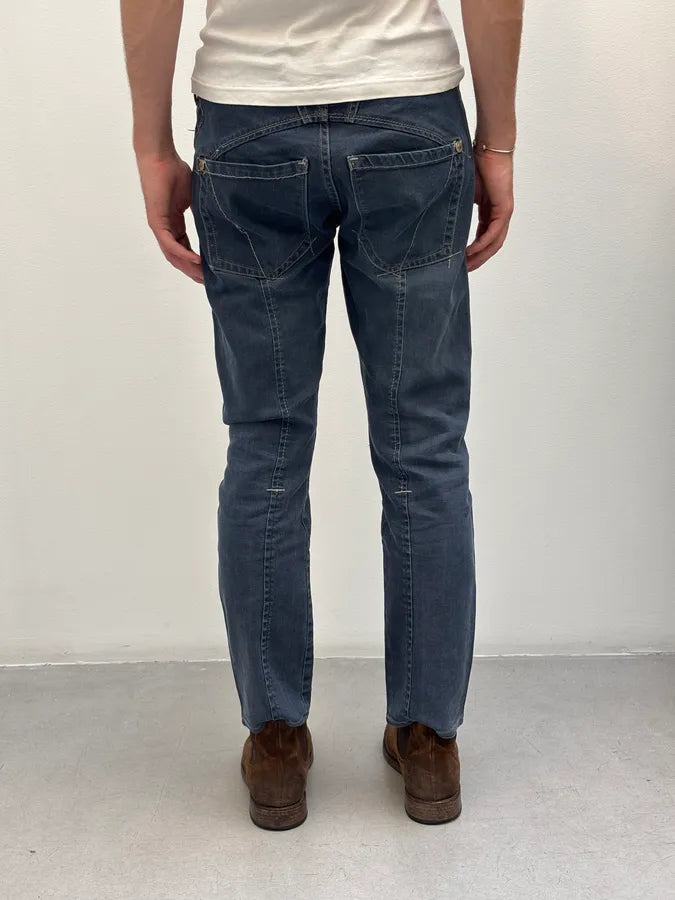 2000s Marithé + François Girbaud Navy Slim Jeans  iBPGnas 3