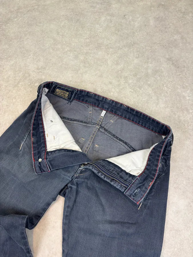 2000s Marithé + François Girbaud Navy Slim Jeans  iBPGnas 8