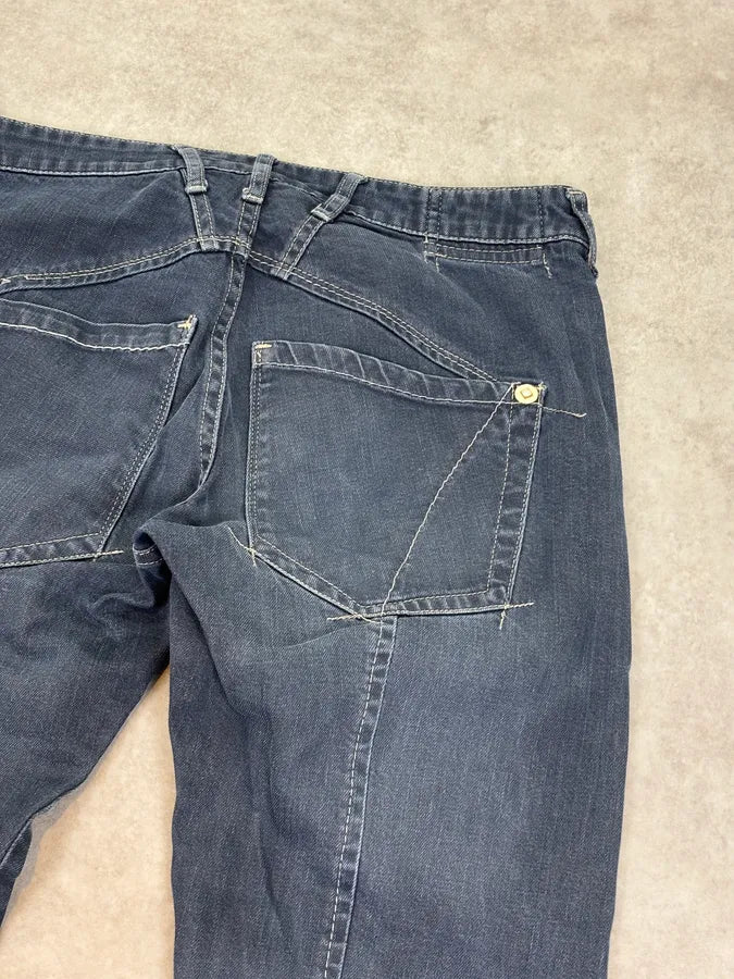2000s Marithé + François Girbaud Navy Slim Jeans  iBPGnas 7