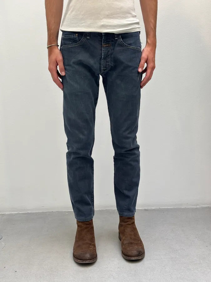 2000s Marithé + François Girbaud Navy Slim Jeans  iBPGnas 1