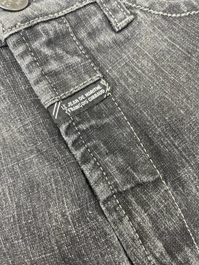 2000s Marithé + François Girbaud Black Denim Jean s aQXWZve 6