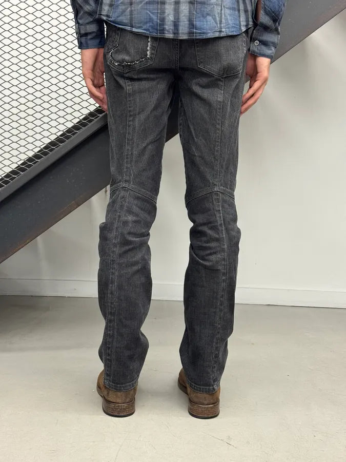 2000s Marithé + François Girbaud Black Denim Jean s aQXWZve 4