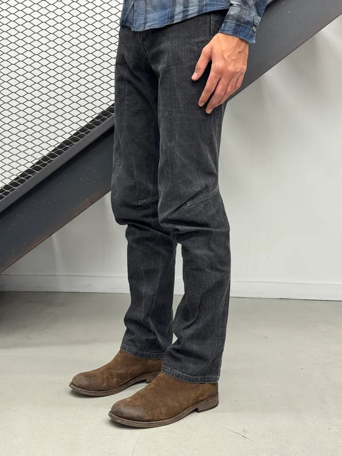 2000s Marithé + François Girbaud Black Denim Jean s aQXWZve 3