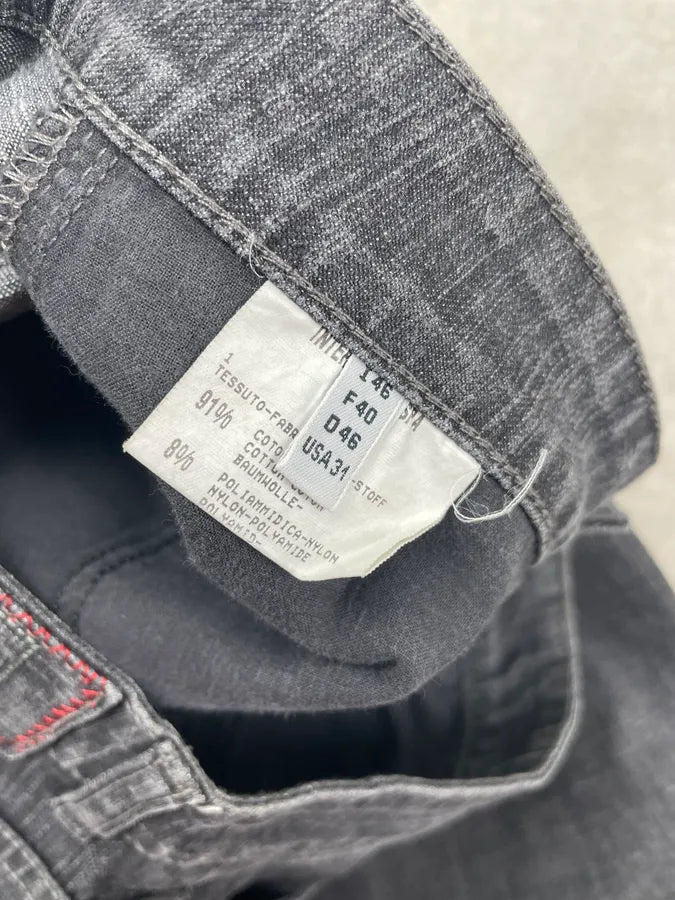 2000s Marithé + François Girbaud Black Denim Jean s aQXWZve 11