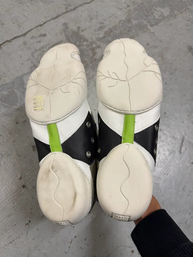 Marithé François Girbaud Wash White Low Top Sneakers QvkcXgj 5