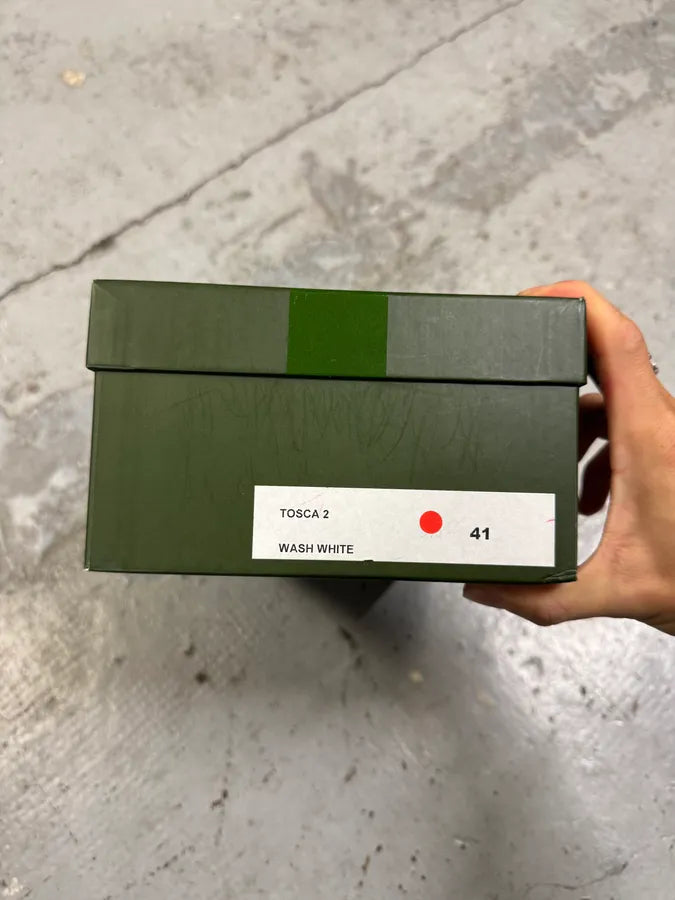 Marithé François Girbaud Wash White Low Top Sneakers QvkcXgj 7