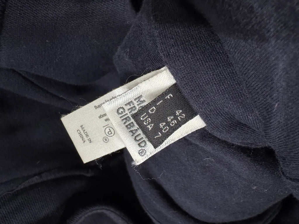 Marithe + Francois Girbaud Navy Asymmetrical Buttoned Cardigan (S/M) ulQzPkU 7