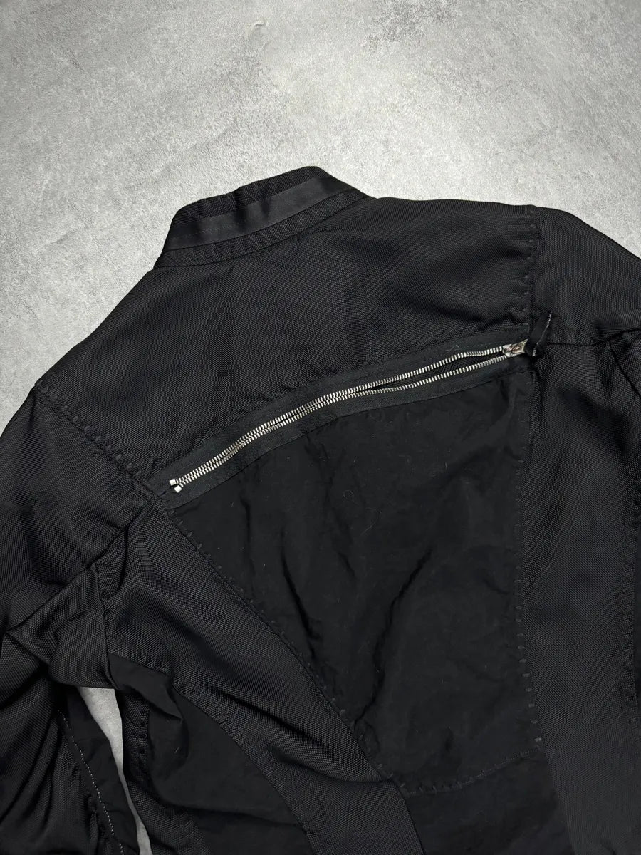 Marithe + François Girbaud Ultimate Zippers Black Jacket PKlDLQl 6