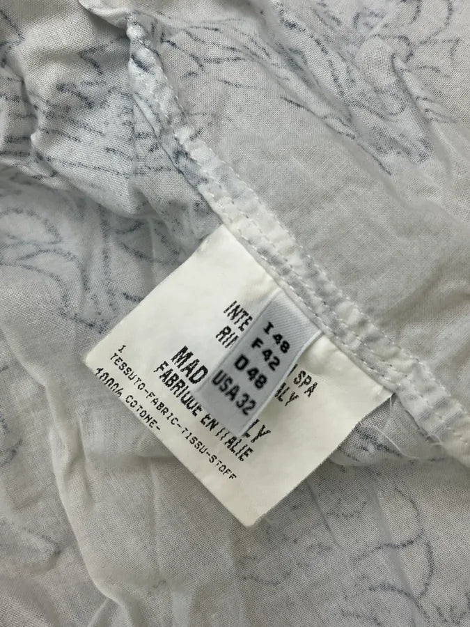 2000s Marithé + François Girbaud White Hysteric Clouds Shirt XlqBtHf 10