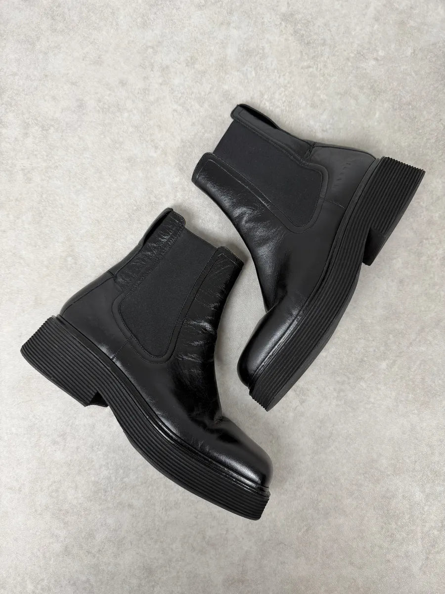 Marni Black Premium Leather Boots ReXvgDJ 1