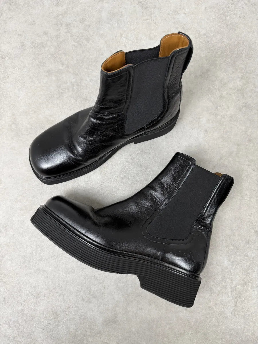 Marni Black Premium Leather Boots ReXvgDJ 2