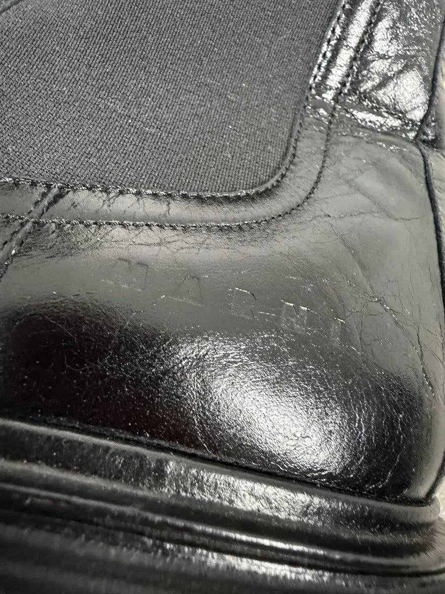 Marni Black Premium Leather Boots ReXvgDJ 3