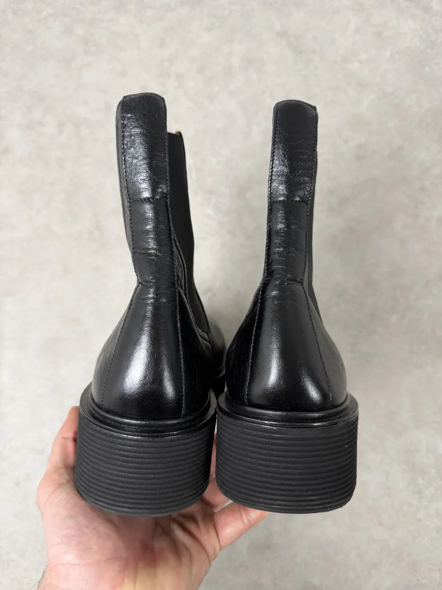 Marni Black Premium Leather Boots ReXvgDJ 7