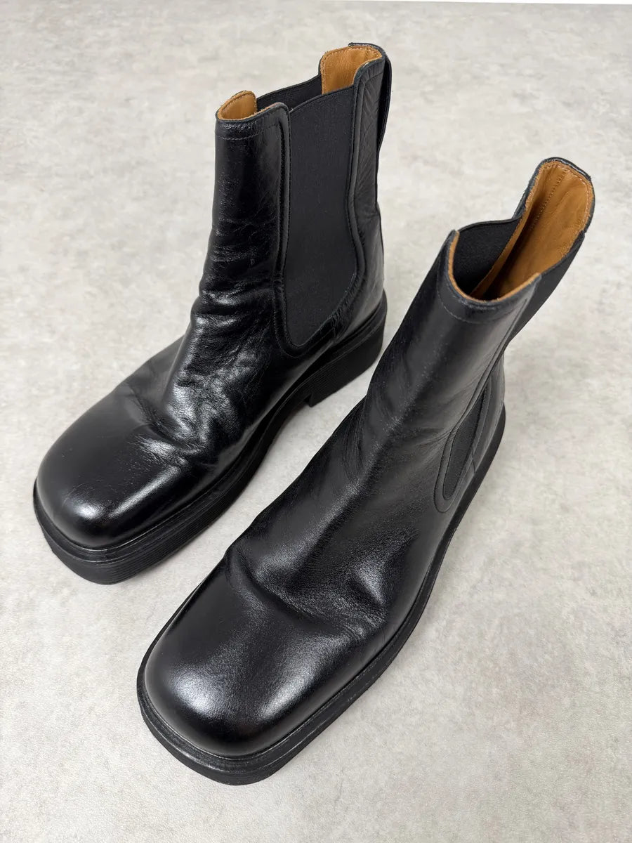 Marni Black Premium Leather Boots ReXvgDJ 9