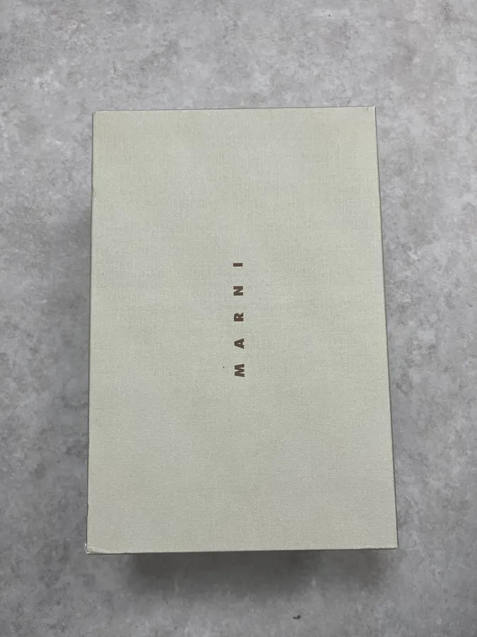 Marni Brown Woven Leather Derby Loafers Shoes Dzzmctm 8