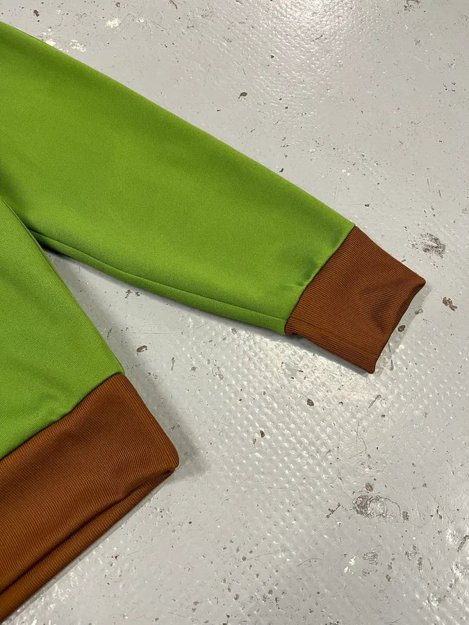 AW2024 Marni Green & Brown Zip-up Sweater uzizsex 5