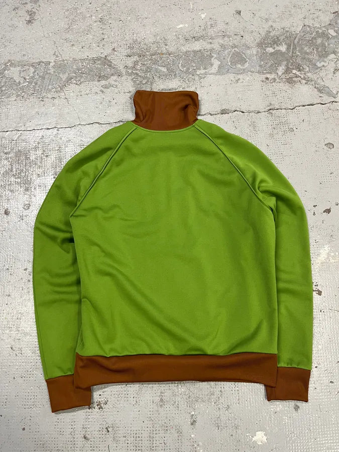 AW2024 Marni Green & Brown Zip-up Sweater uzizsex 6