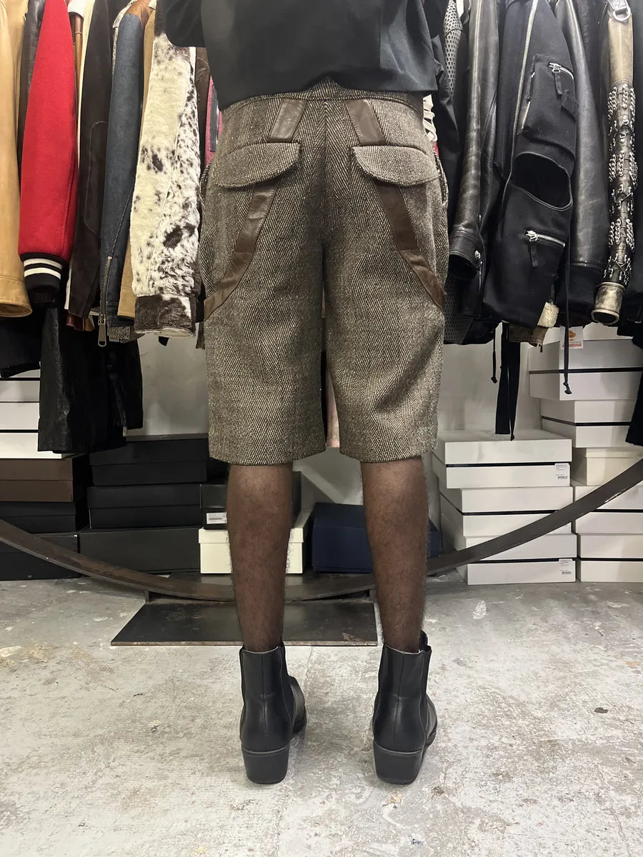 Marni Grey Cashmere Elegant Shorts FPFRMow 3