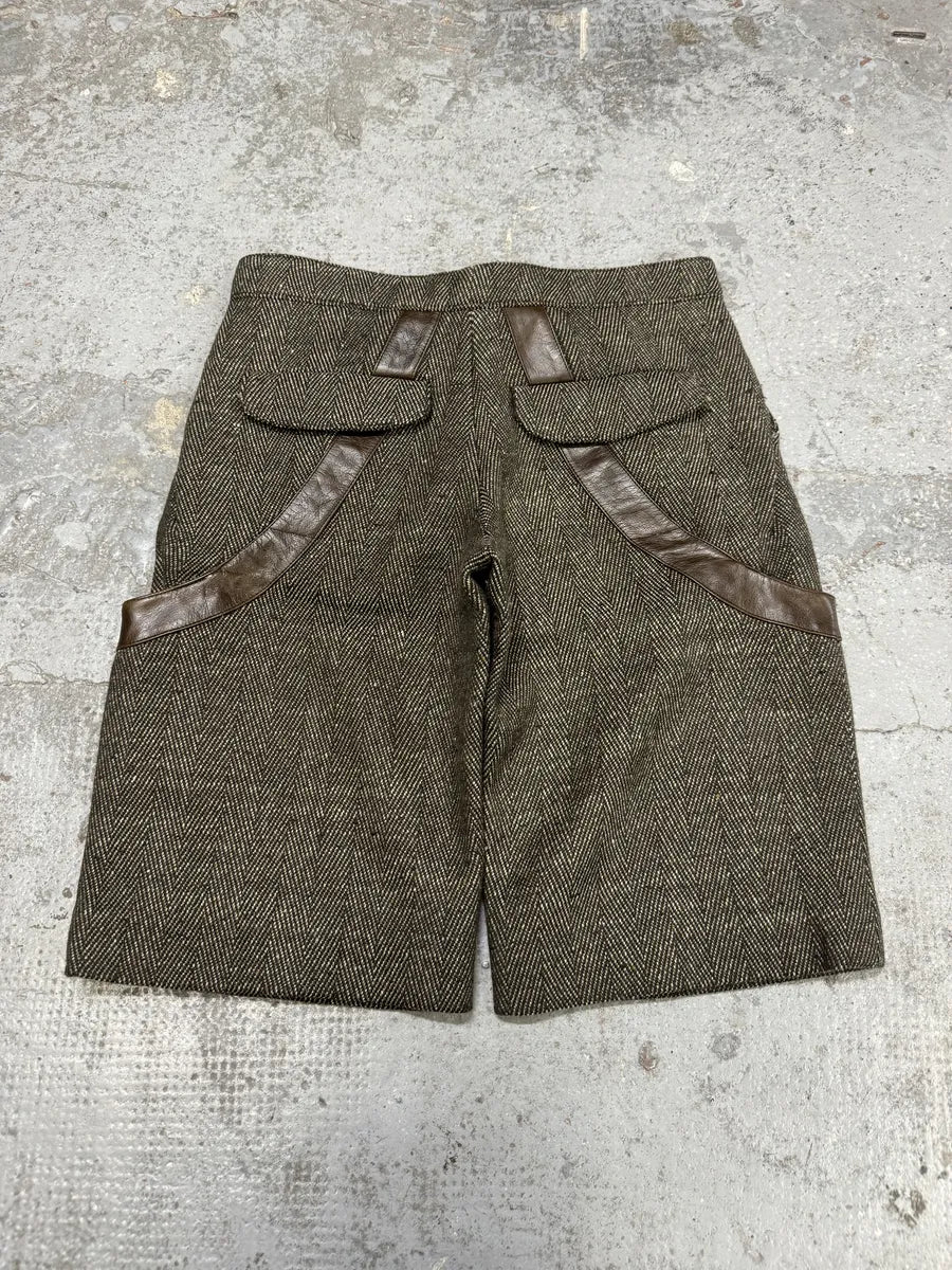 Marni Grey Cashmere Elegant Shorts FPFRMow 4