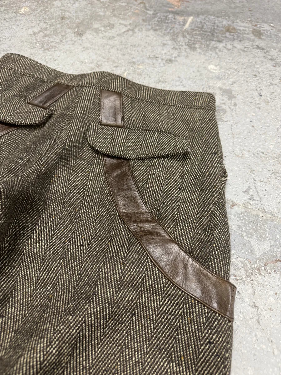 Marni Grey Cashmere Elegant Shorts FPFRMow 5