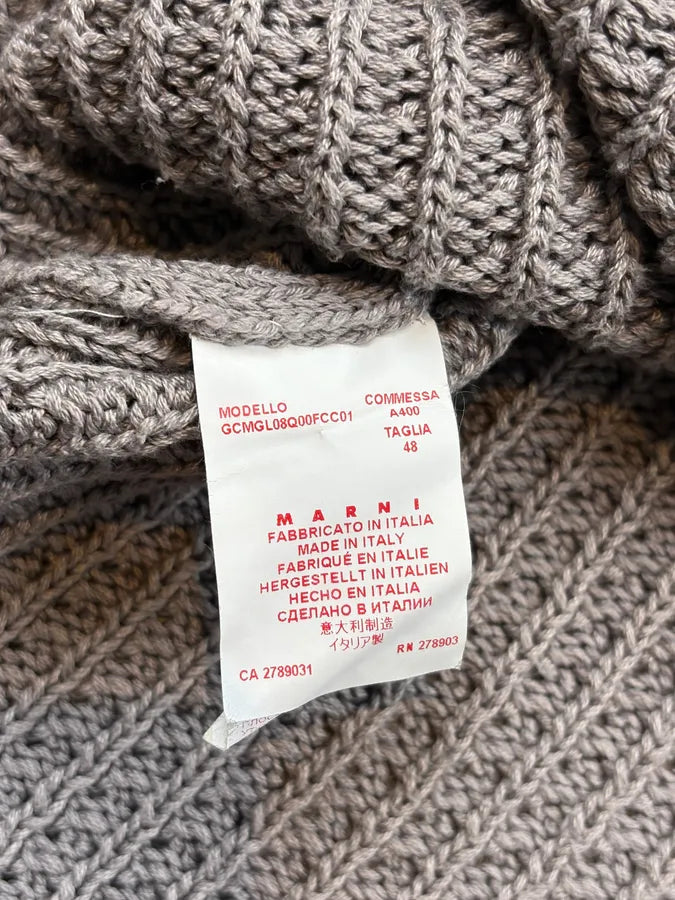 Marni Grey Hybrid Knitted T-Shirt wNeAqBv 8