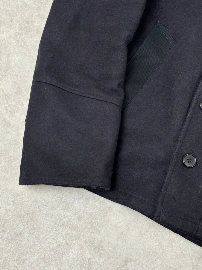 Marni Navy Wool Classy Officer Jacket aAgDwiL 8