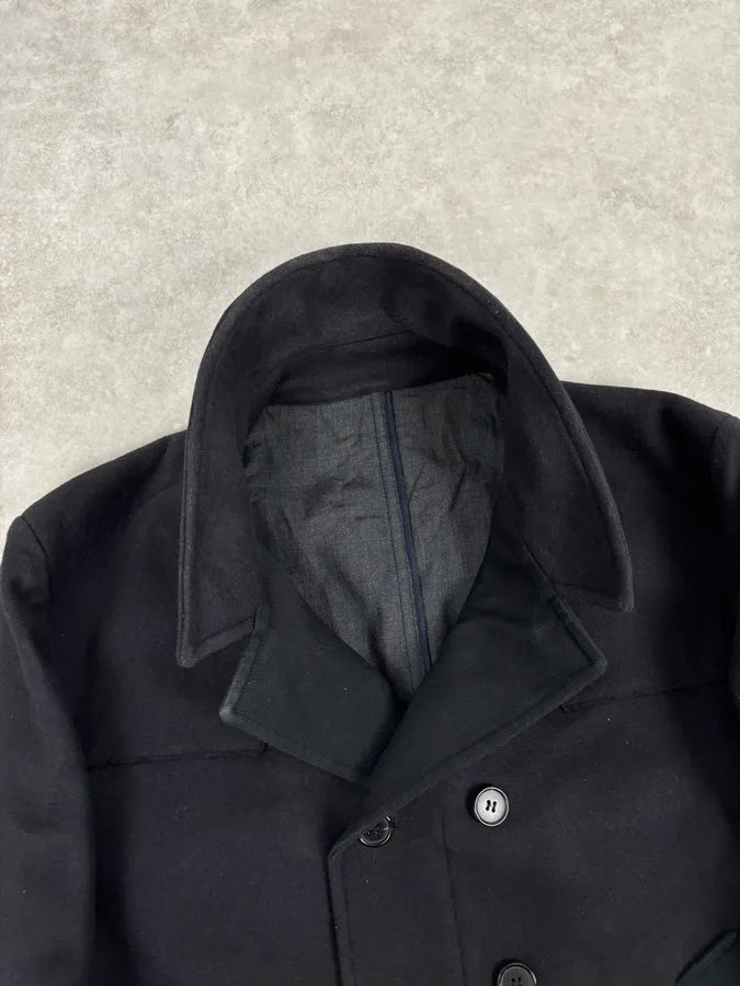 Marni Navy Wool Classy Officer Jacket aAgDwiL 3