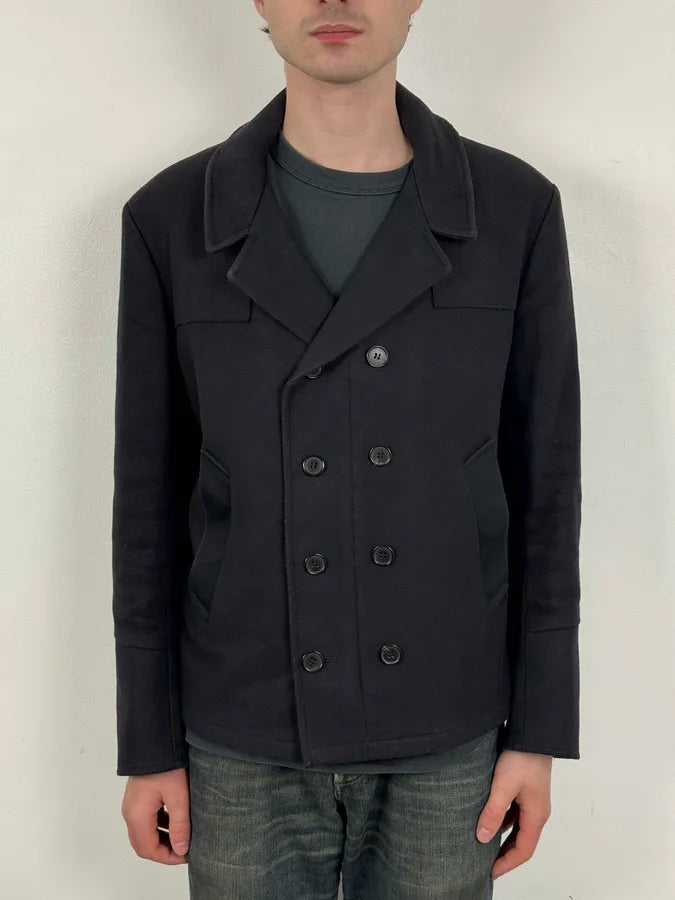 Marni Navy Wool Classy Officer Jacket aAgDwiL 1