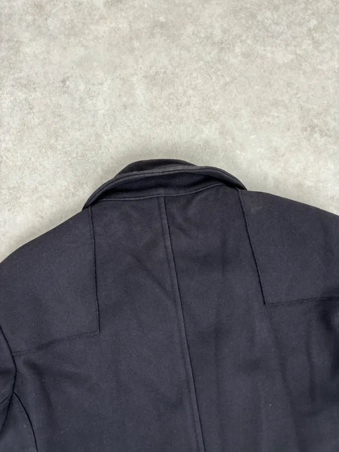 Marni Navy Wool Classy Officer Jacket aAgDwiL 5