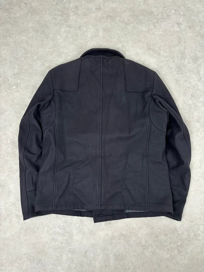 Marni Navy Wool Classy Officer Jacket aAgDwiL 4