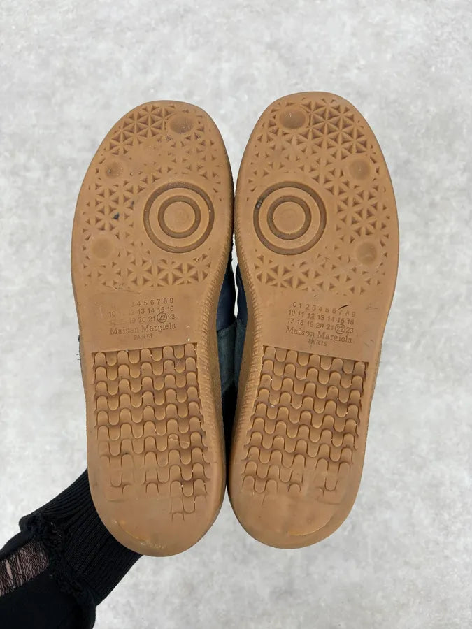 Martin Margiela Blue Replica Suede Leather Shoes SSnbvIp 5