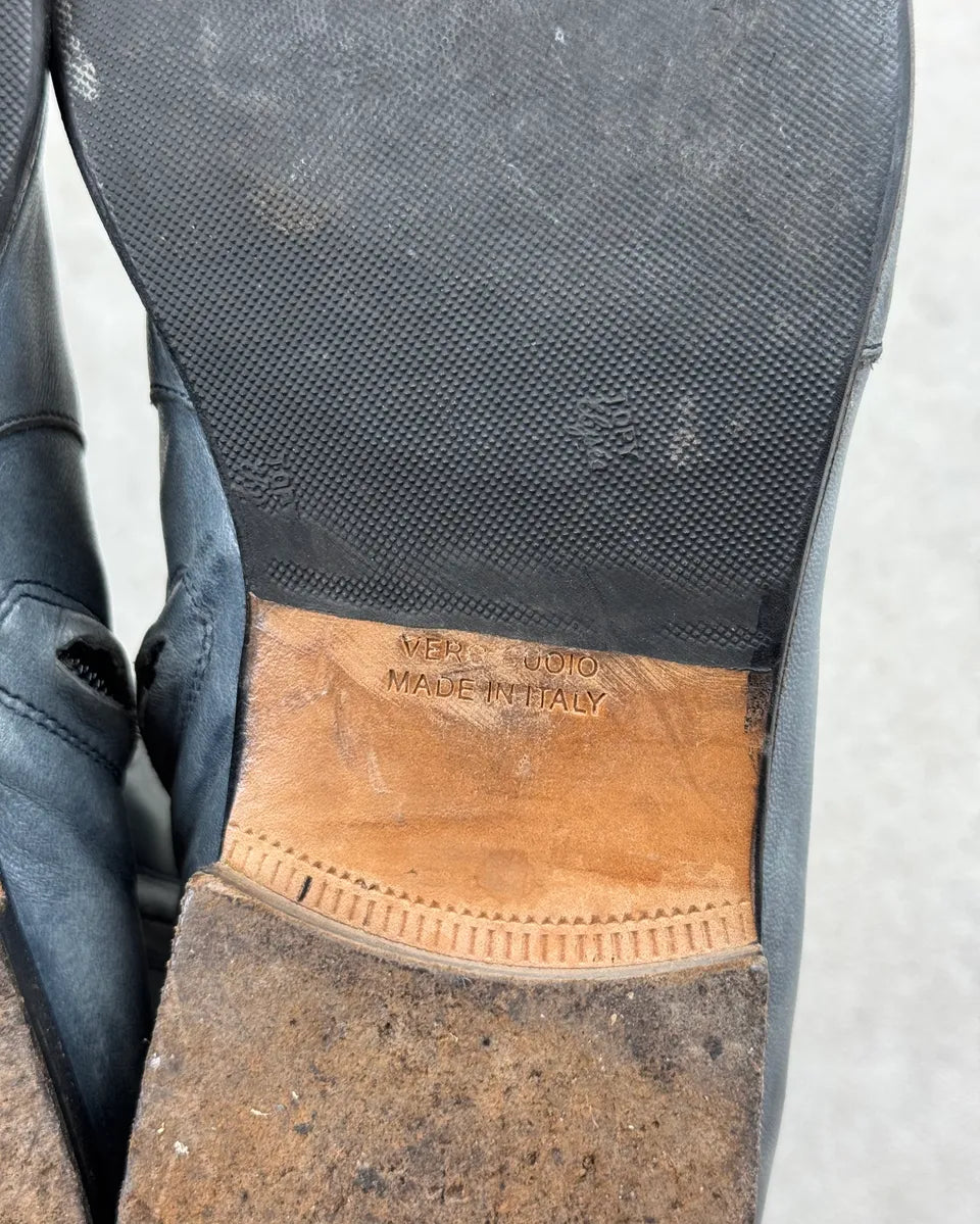 Martin Margiela Grey Leather Chelsea Boots tXKfGZt 9