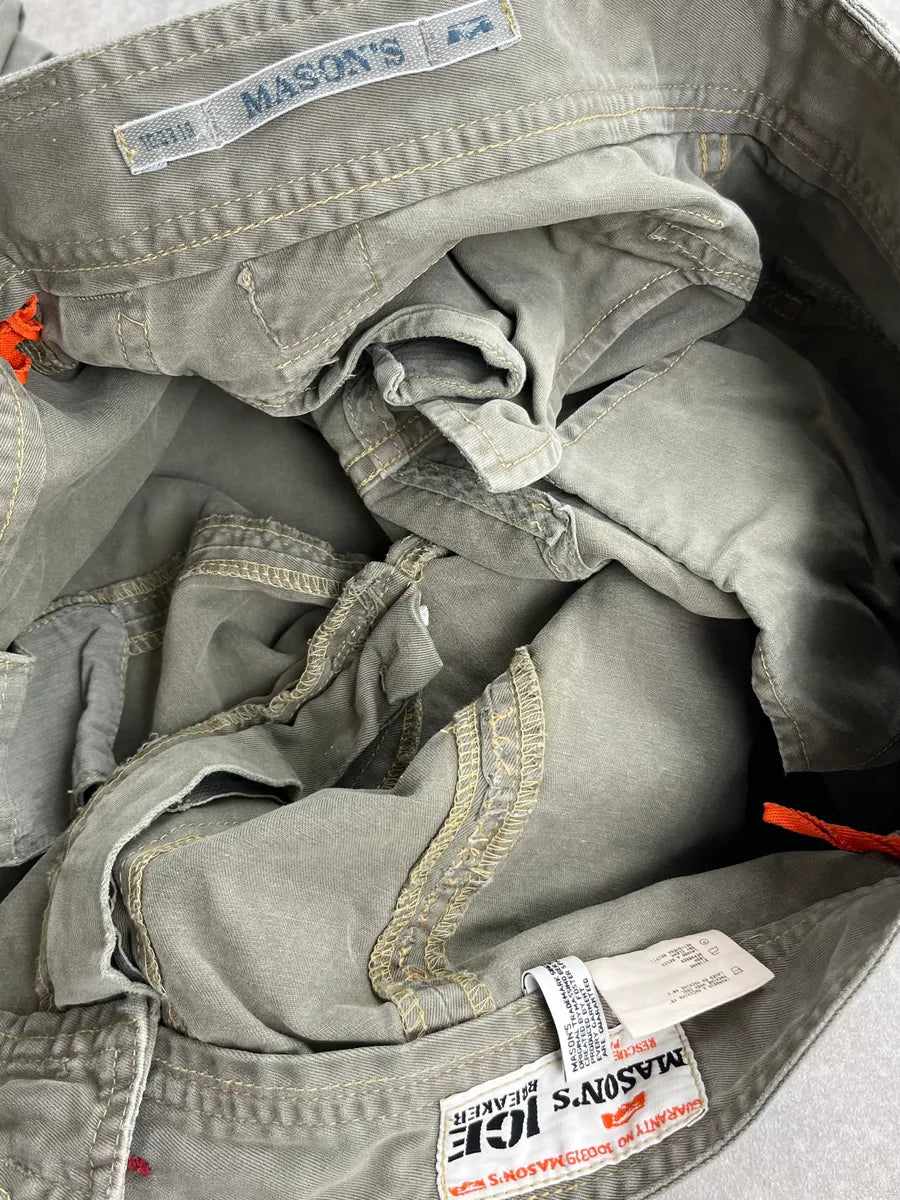 Masons Khaki Olive Cargo Pants OIxtbgR 9