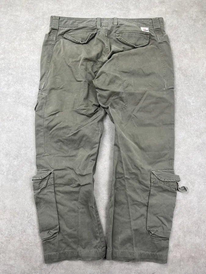 Masons Khaki Olive Cargo Pants OIxtbgR 4