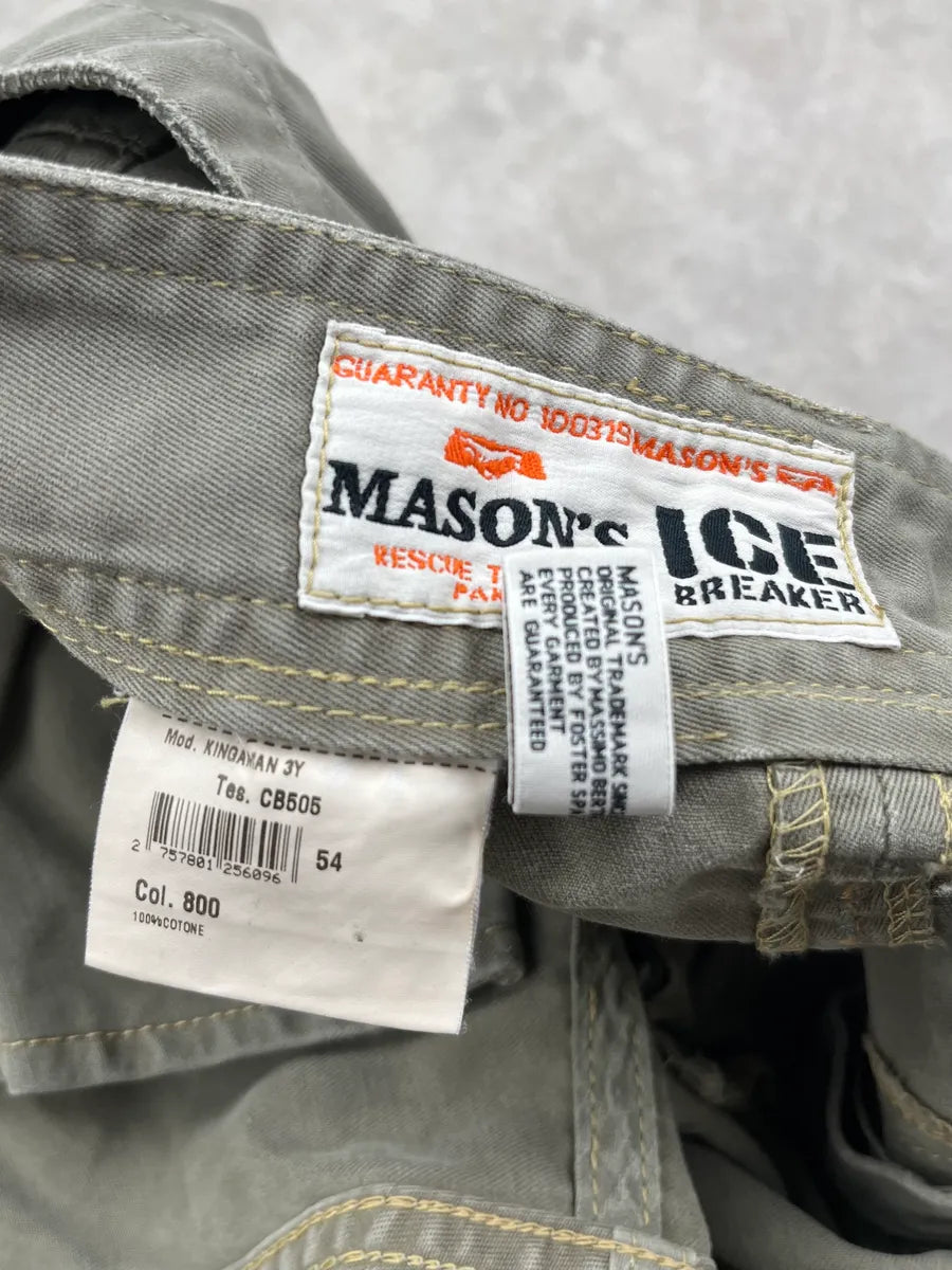 Masons Khaki Olive Cargo Pants OIxtbgR 10