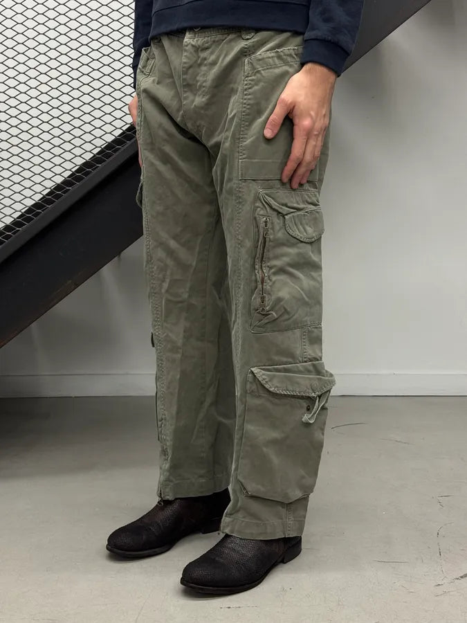 Masons Khaki Olive Cargo Pants OIxtbgR 2