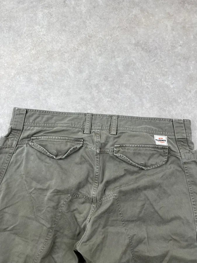 Masons Khaki Olive Cargo Pants OIxtbgR 6